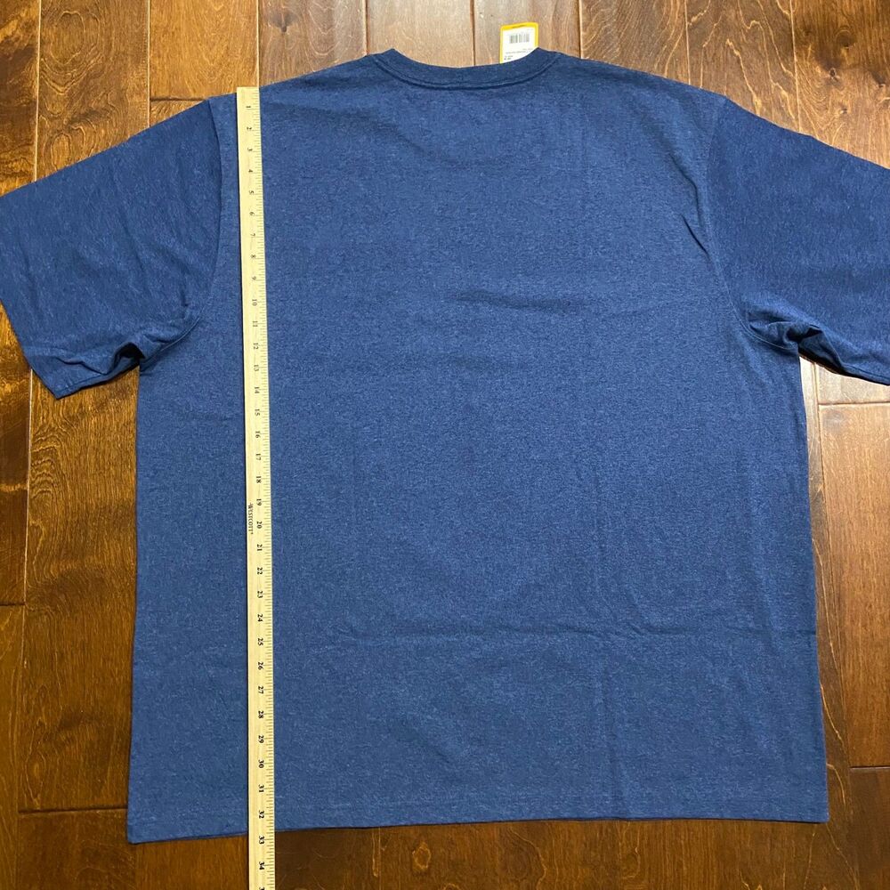 Carhartt Loose Fit Pocket Tee Bundle (2) Hunter Green Blue Big & Tall Men's 3XL - Picture 7 of 9